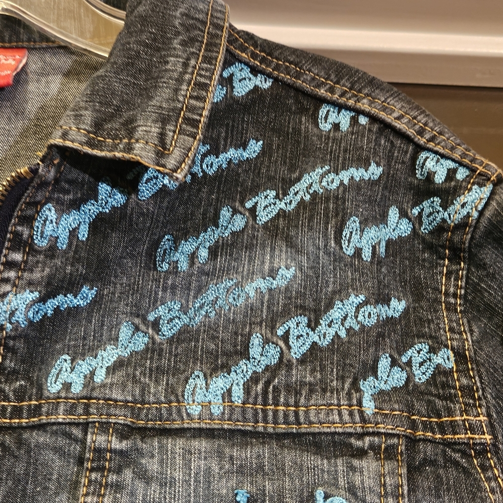 Apple Bottoms by Nelly, Vintage Y2K Long Sleeve Denim Jacket - XL